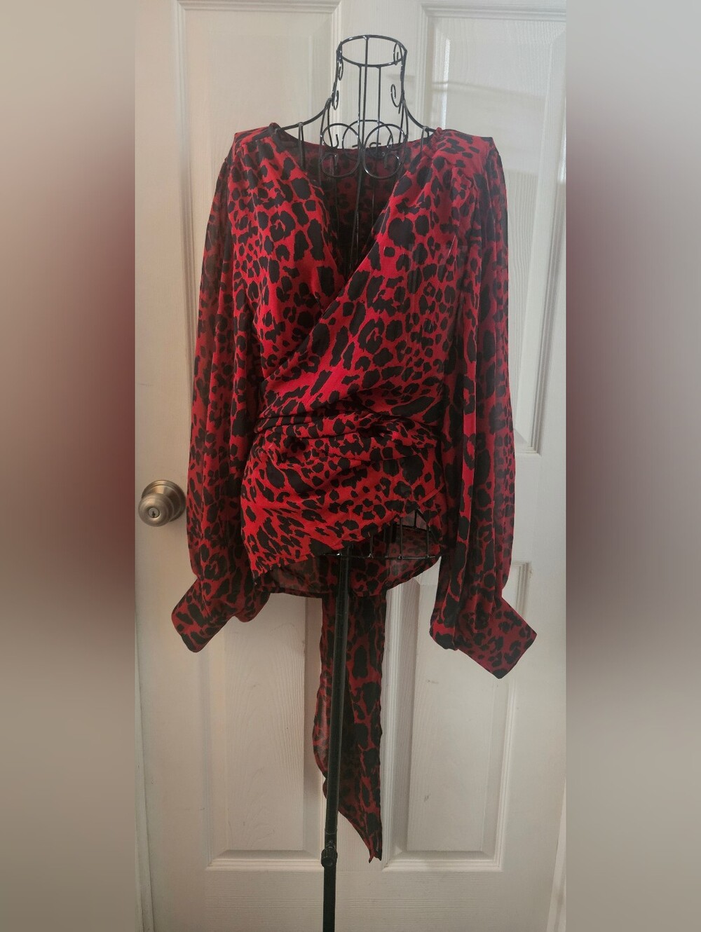Buffalo David Bitton Wrap-Around Blouse